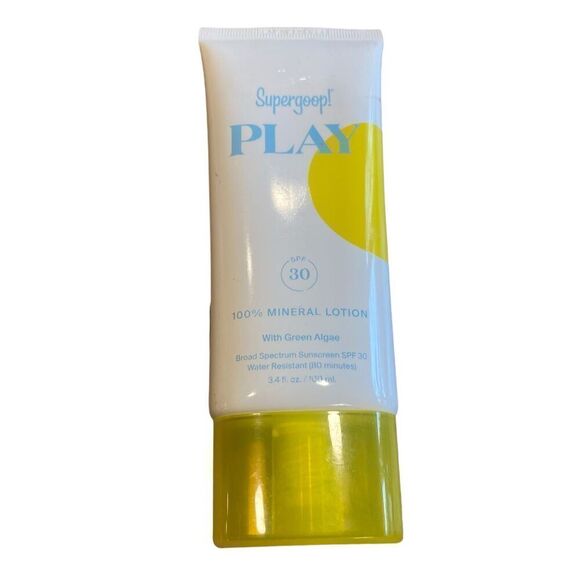 Supergoop! PLAY 100% Mineral With Green Algae SPF 30 3.4oz (READ) - Picture 1 of 3